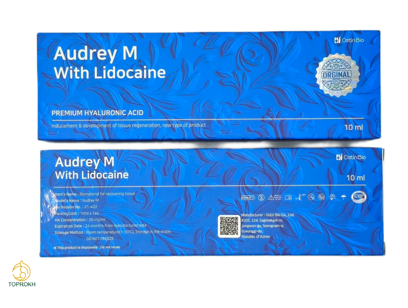 فیلر اودری (Audrey M) ۱۰ سی سی